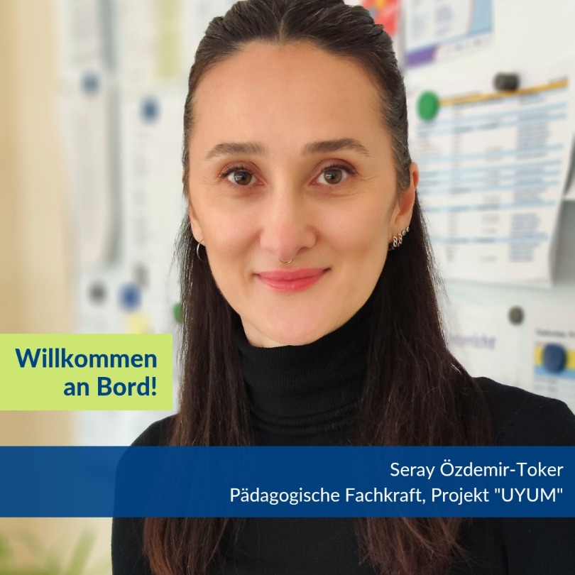 Wir begrüßen sehr herzlich unsere neue Kollegin Seray an Bord. Wir freuen uns, dass sie das Projekt UYUM als pädagogische Fachkraft bereichert!
#wiesbaden #uyum #bauhauswerkstaetten #pädagogik #pädagogischefachkräfte #neuekollegen #team #willkommen
