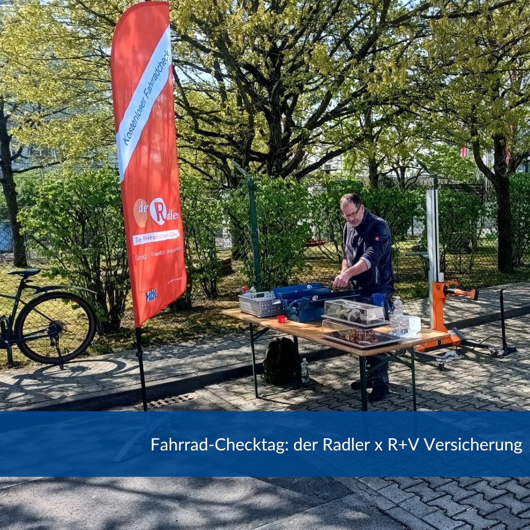 🚲🔧 Einsatz bei der R+V Versicherung!
Wir vom Radler-Team bringen die Bikes der Mitarbeitenden wieder in Topform – vom schnellen Sicherheitscheck bis zu kleinen Reparaturen direkt vor Ort. 💪
Damit alle wieder sicher und entspannt unterwegs sind. Danke für das Vertrauen, R+V!
#BikeCheck #FahrradService #SicherUnterwegs #Firmenservice #wiesbaden #bauhauswerkstaetten #derradler #radler #fahrradcheck
