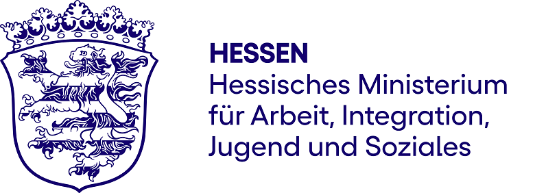 Logo Hessen Ministerien Arbeit, Integration, Jugend, Soziales